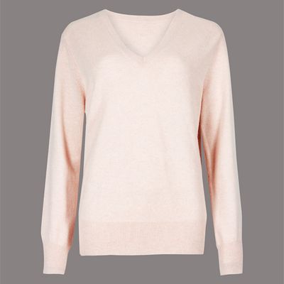 Pure Cashmere Round Neck Jumper