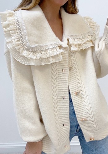 Beloved Shawl Collar Fancy Cardigan from Vita Grace