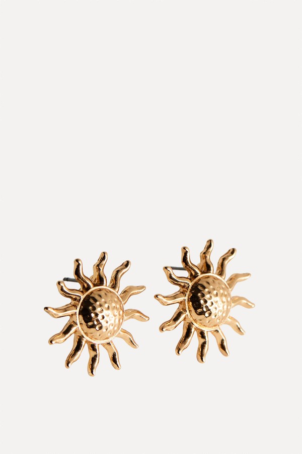 Sun Stud Earrings
