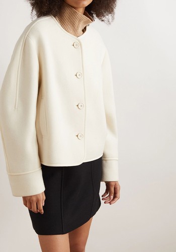 Chloe Paneled Wool Blend Cardigan from Chloé