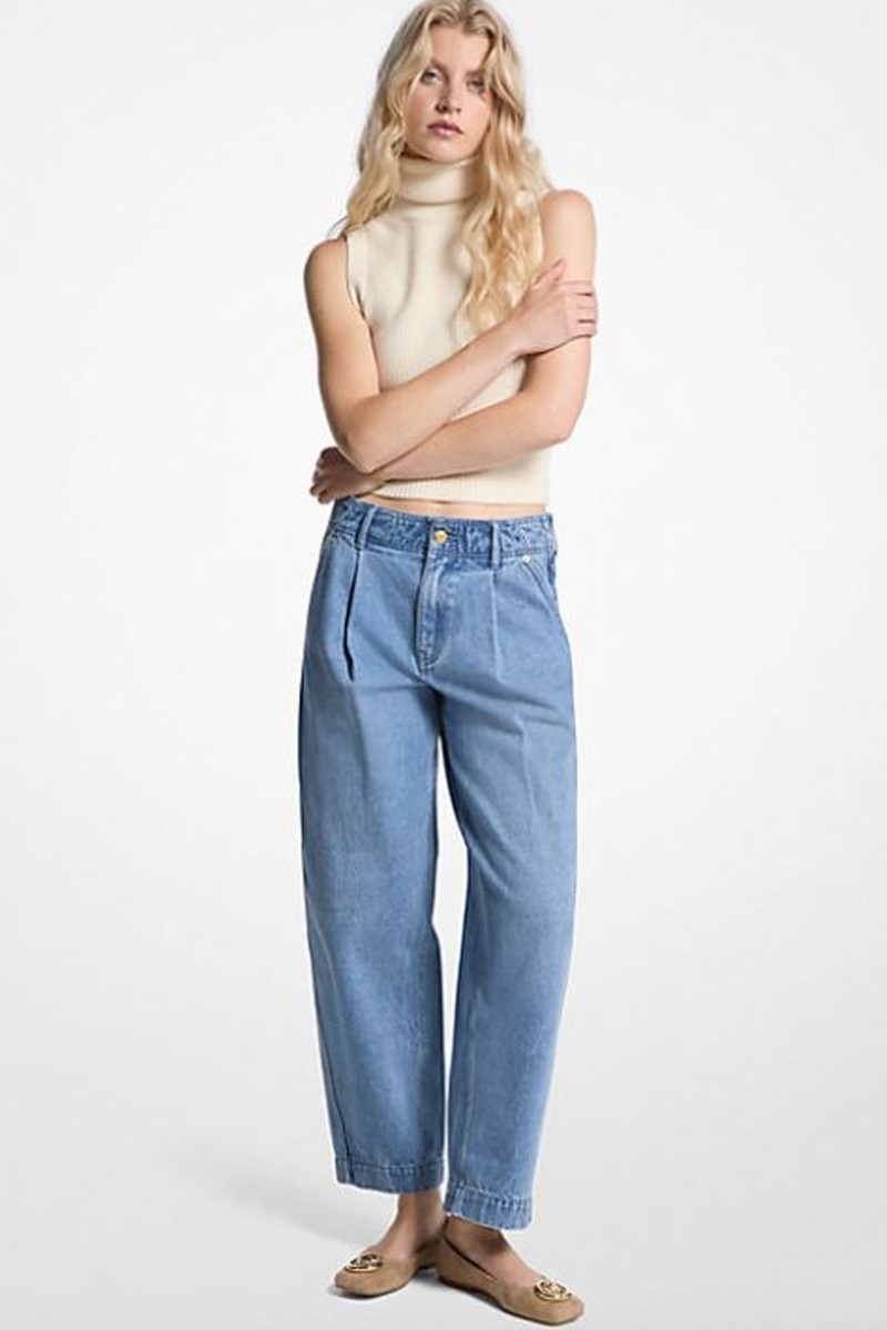 Denim Barrel Jeans