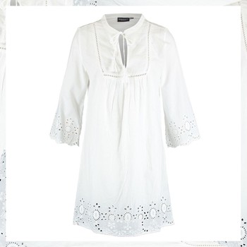 White Laser Cut Rebecca Dress, £16.99 (was £33)