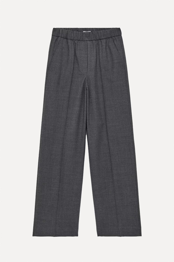 Elastic Waist Tailored Trousers from ARKET