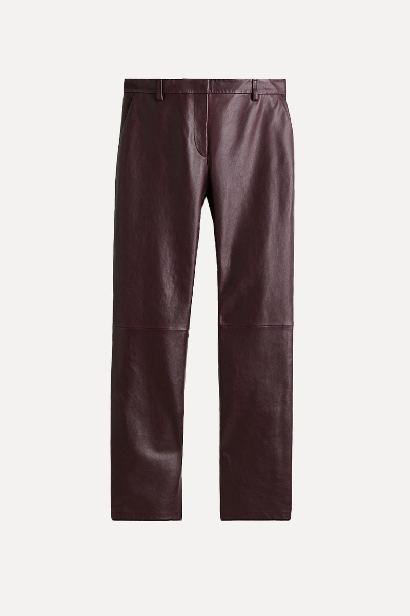 Leather Trousers from H&M