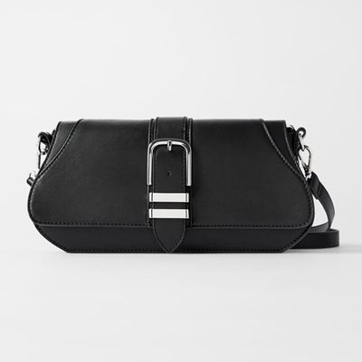 Baguette Bag With Buckle from Zara