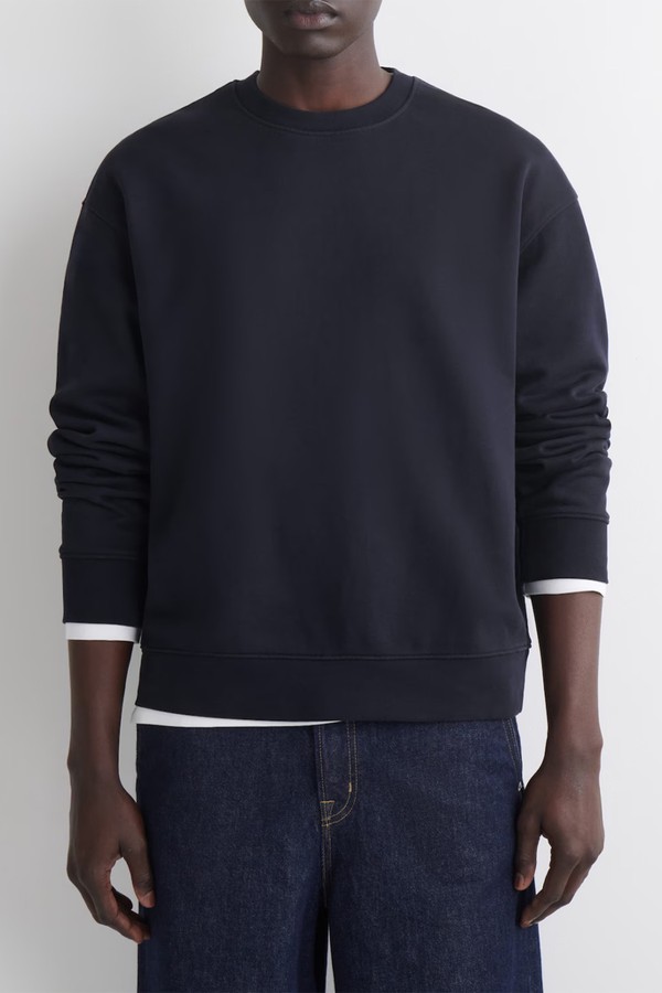 Washed-Cotton Sweatshirt from COS