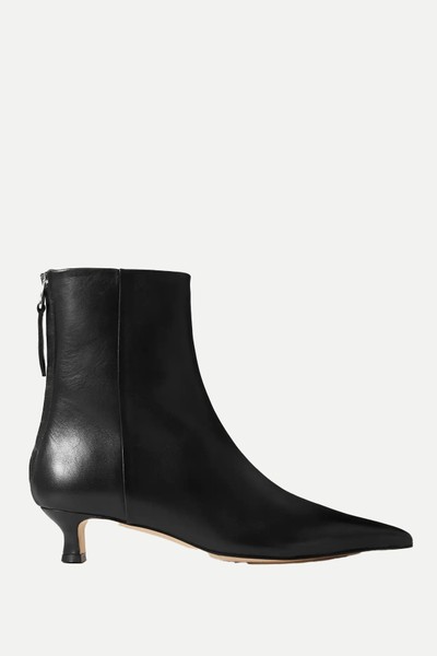 Zoe Leather Point-Toe Ankle Boots from AEYDE