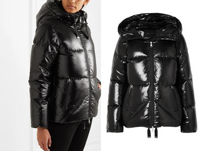 Trovat Hooded Quilted Glossed Down Ski Jacket from Kjus
