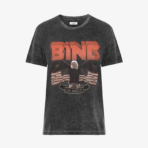 Vintage Bing Tee - Black from Anine Bing