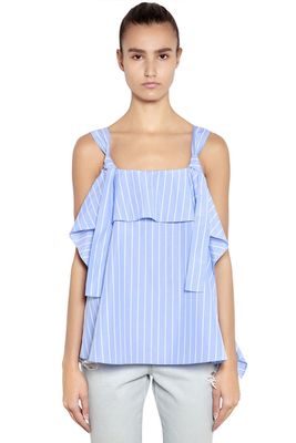 Striped Ruffled Top from SJYP
