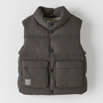 Technical Puffer Gilet from Zara