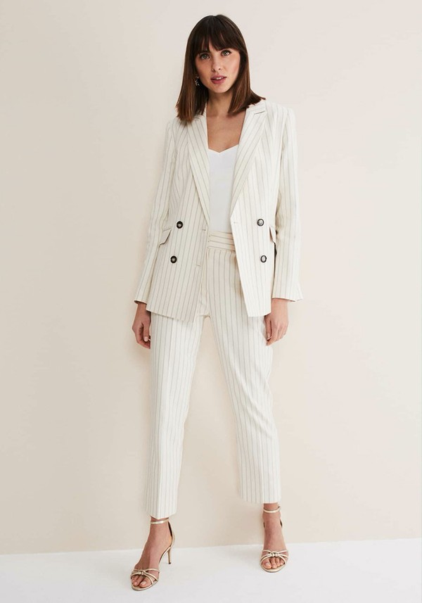 Ariella Pinstripe Blazer