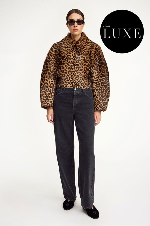 Rowani Shearling Calf Jacket from By Malene Birger