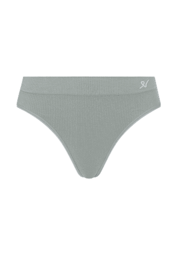 The Tencel High Leg Brief, Storm Grey