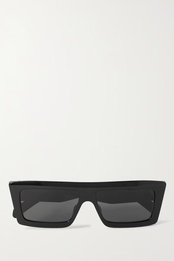 Oversized D-Frame Acetate Sunglasses from Celine Eyewear