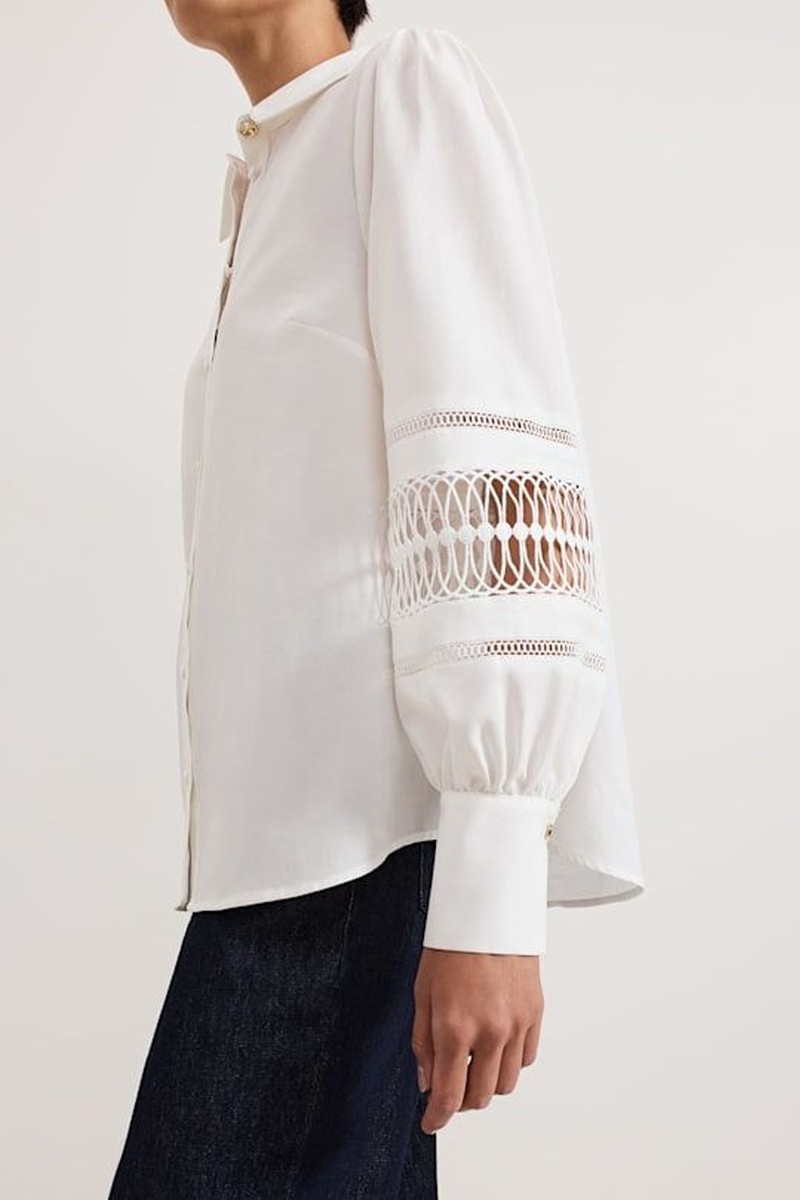 Emmelina Broderie Shirt
