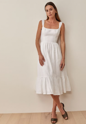 3. Bucatini Linen Dress from Reformation