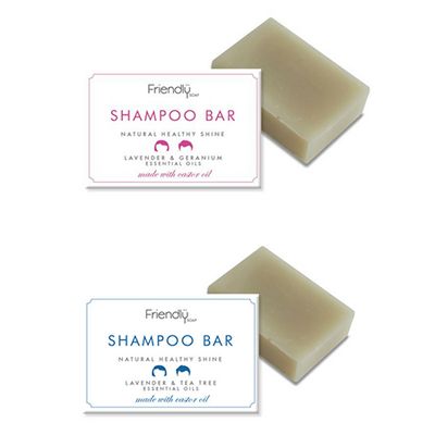 Lavender & Geranium Shampoo Bar from Friendly Soap