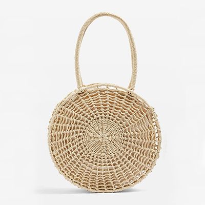 Bella Straw Tote Bag