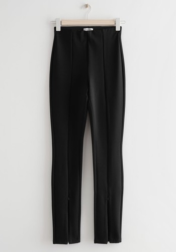 Zip-Cuff Leggings