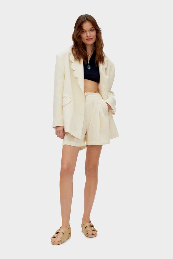 White Dynasty Blazer Jacket 