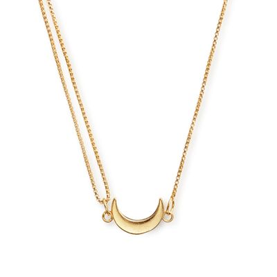 Moon Pull Chain Necklace