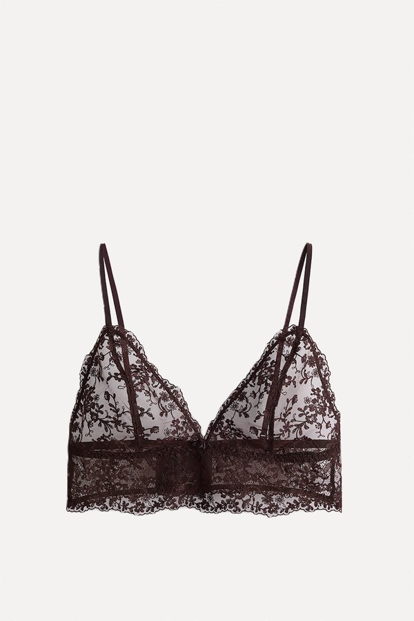 Embroidered Bralette