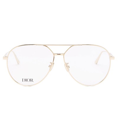 GemDiorO Oversized Aviator Metal Glasses from Dior