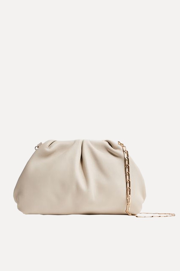 Nappa Leather Clutch Bag from Reiss
