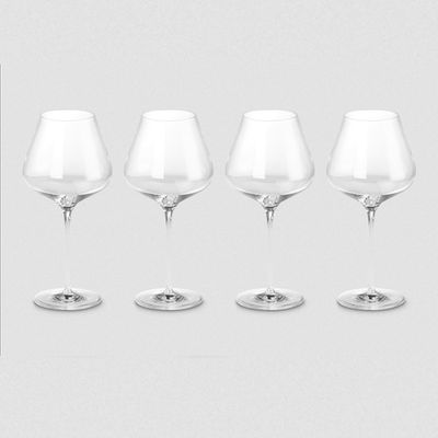 Set of 4 Red Wine Glasses