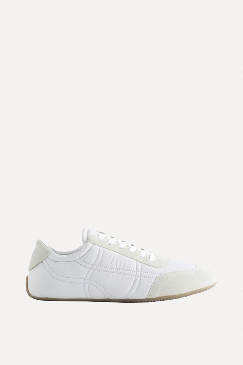 Suede-Detail Trainers from & Other Stories