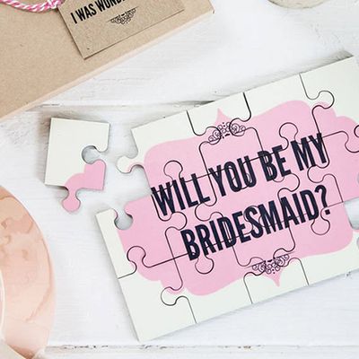 Bridesmaid Proposal Puzzle from Etsy
