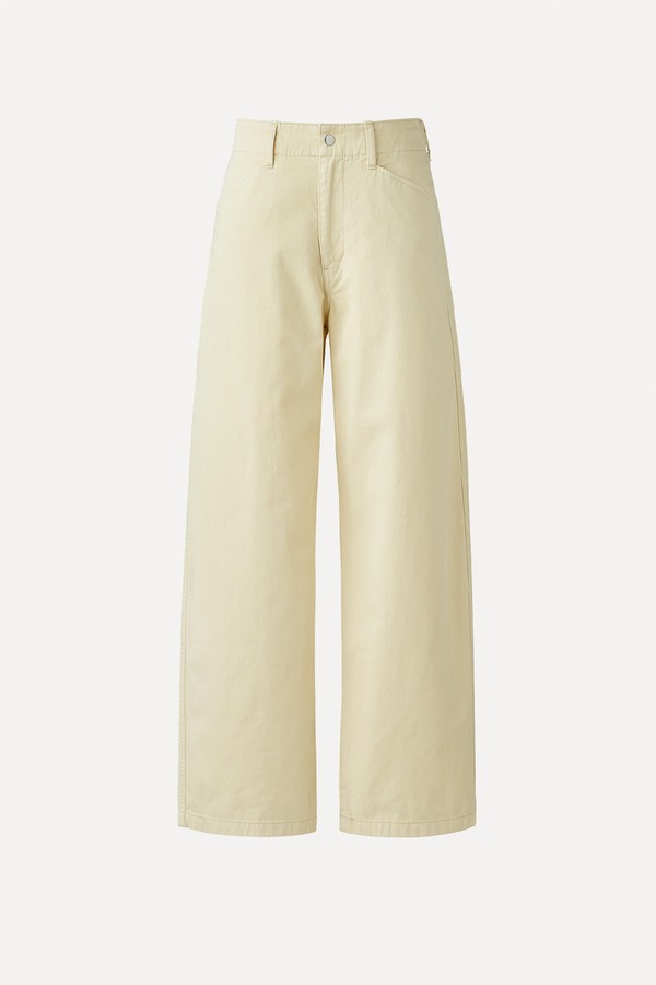 Drapey Wide Flare Jeans from UNIQLO