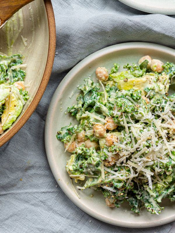 Creamy Parmesan & Kale Salad