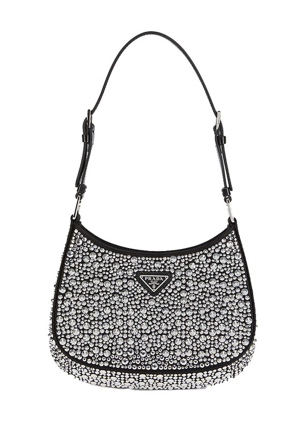 Embellished Shoulder Bag from Prada