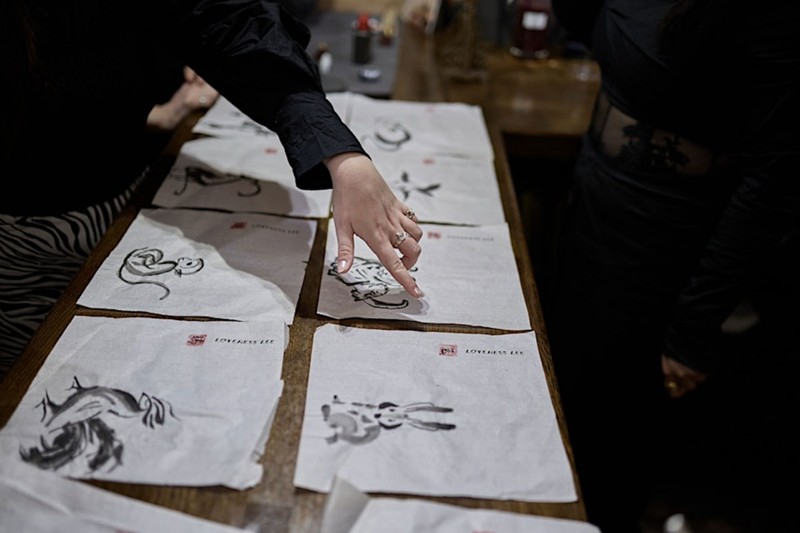 Loveness Lee Chinese New Year Calligraphy Class