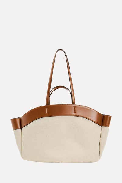 Contrast Tote Bag from Zara