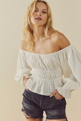 One Flora Blouse from Free People