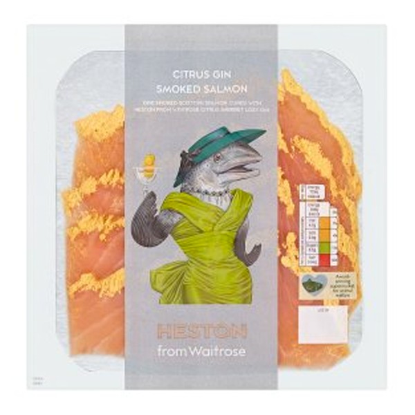 Citrus Gin Smoked Salmon from Heston From Waitrose 