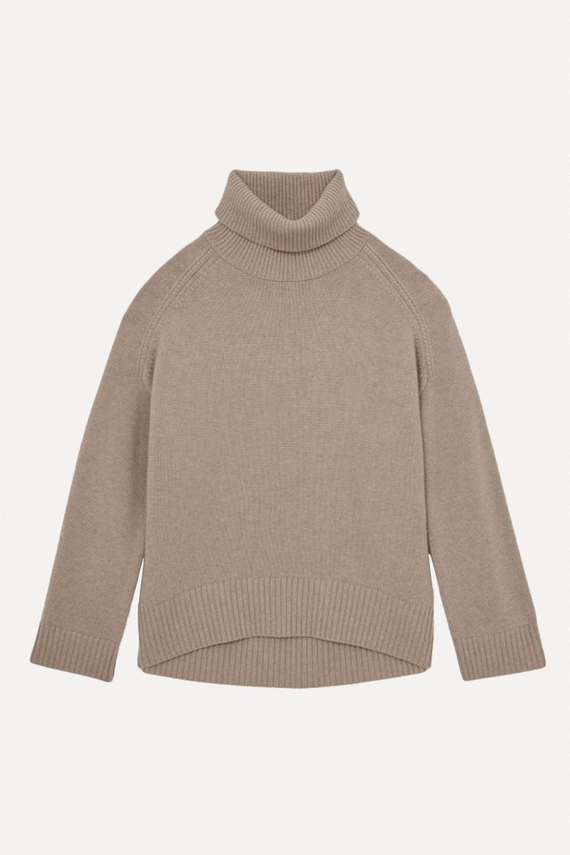 Brooklyn Wool-Cashmere Roll-Neck Jumper from Reiss