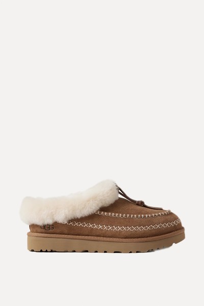 Tasman Alpine Contrast-Stitch Suede Ankle Boots from UGG