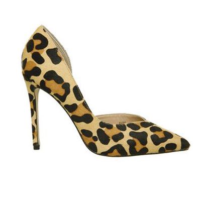 Heighton Point Court Heels Leopard Cow Hair from Office