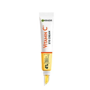 Brightening 4% Vitamin C, Niacinamide, Caffeine & Banana Powder Eye Cream from Garnier 