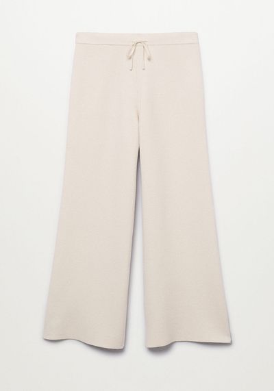 Knitted Palazzo Trousers from Mango