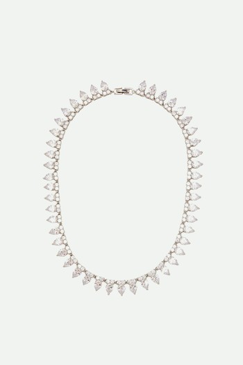 Monarch Heart Rivière Embellished Necklace from FALLON