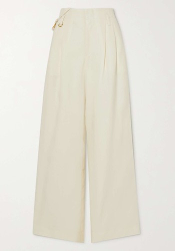 Notte Linen Wide-Leg Pants from Jacquemus