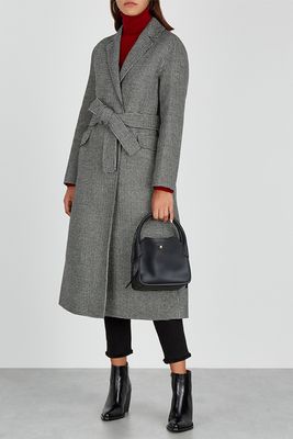 Scout Houndstooth-Jacquard Wool Coat from 'S Max Mara