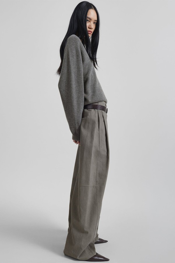 Vora Barrel-Leg Pants
