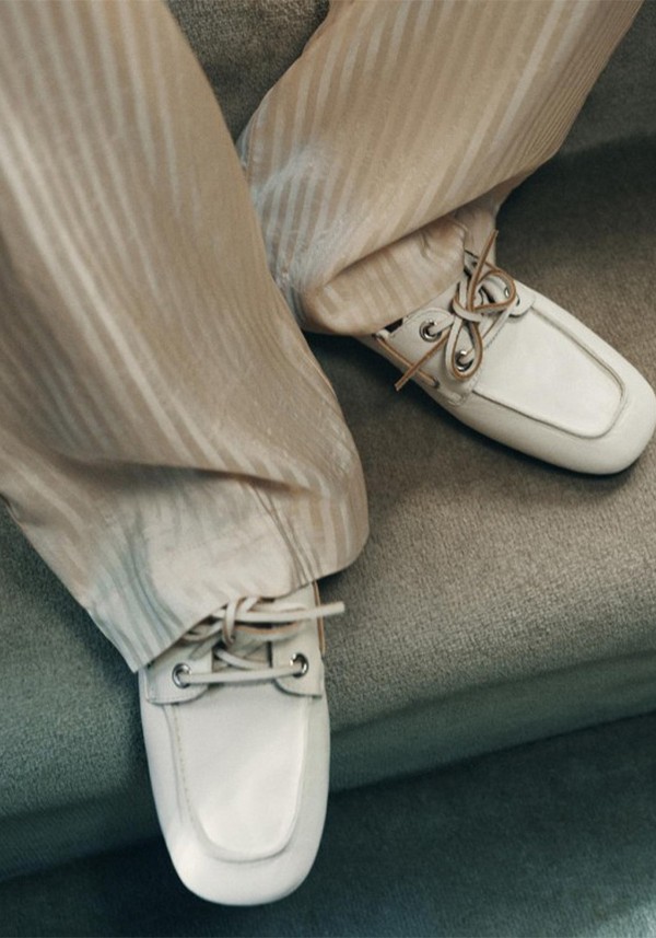 Leather Deck Loafers