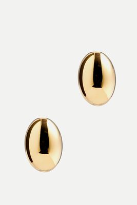 The Camille 18kt Gold-Plated Drop Earrings from Lie Studio